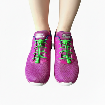 Adaptive ‘No Tie’ Shoelaces — Adjustable Elastic