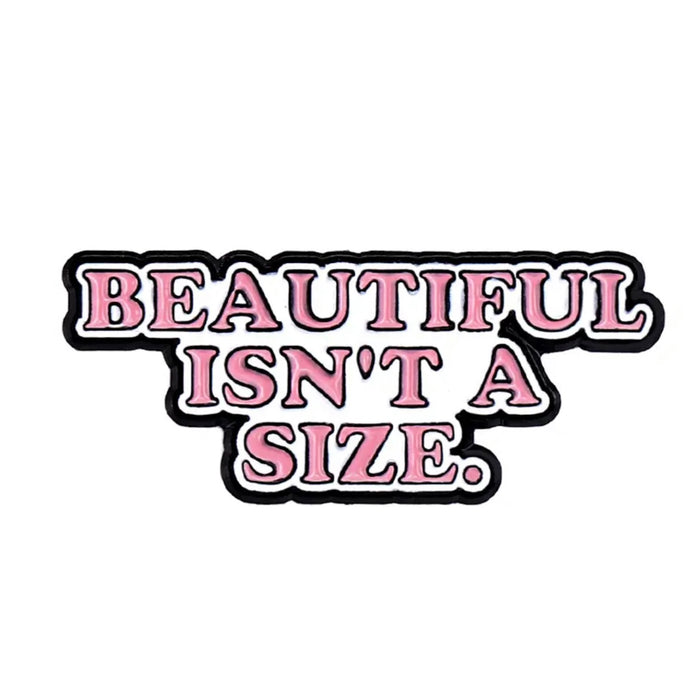 Pin — ‘Beautiful isn’t a size’
