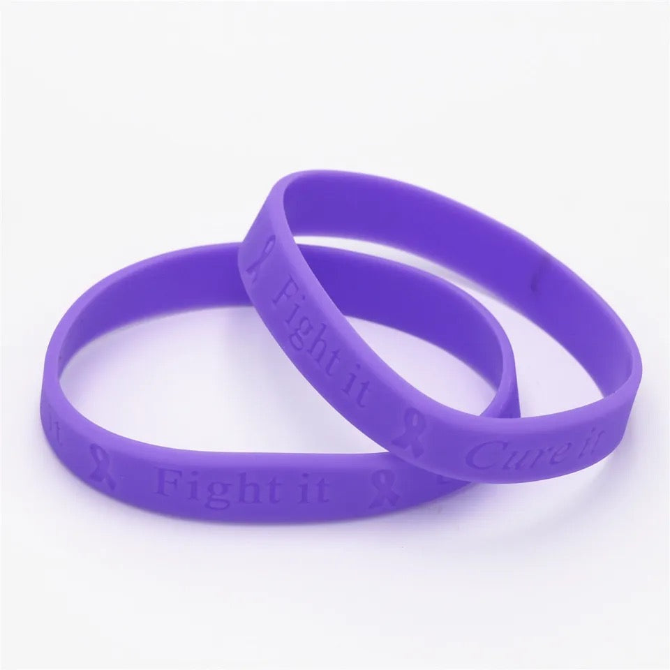 Awareness Bracelet - ‘Say it. Fight it. Cure it’