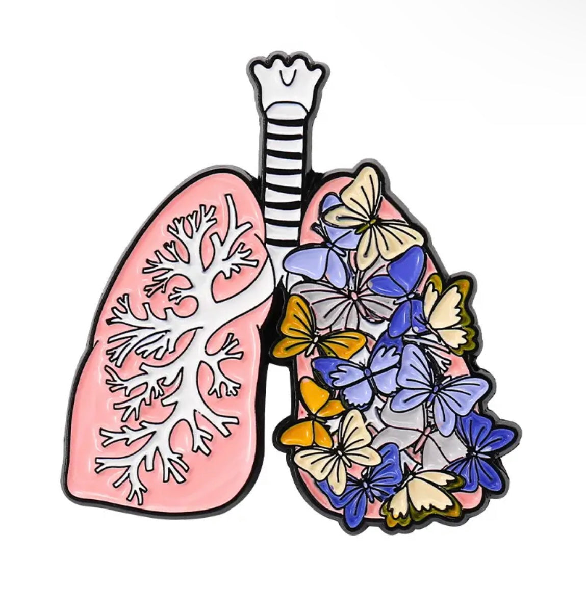 Pin —  Lungs (butterflies)