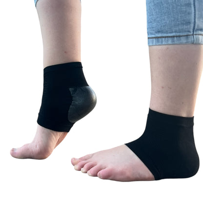 Elastic Gel Heel Moisturising Socks