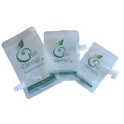 Kai Carrier 300ml Pouch — Feeding Tube Attachment Version