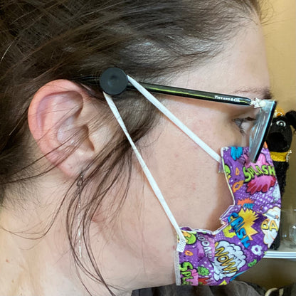 Glasses Button — Mask Accessory Mask SPIRIT SPARKPLUGS   