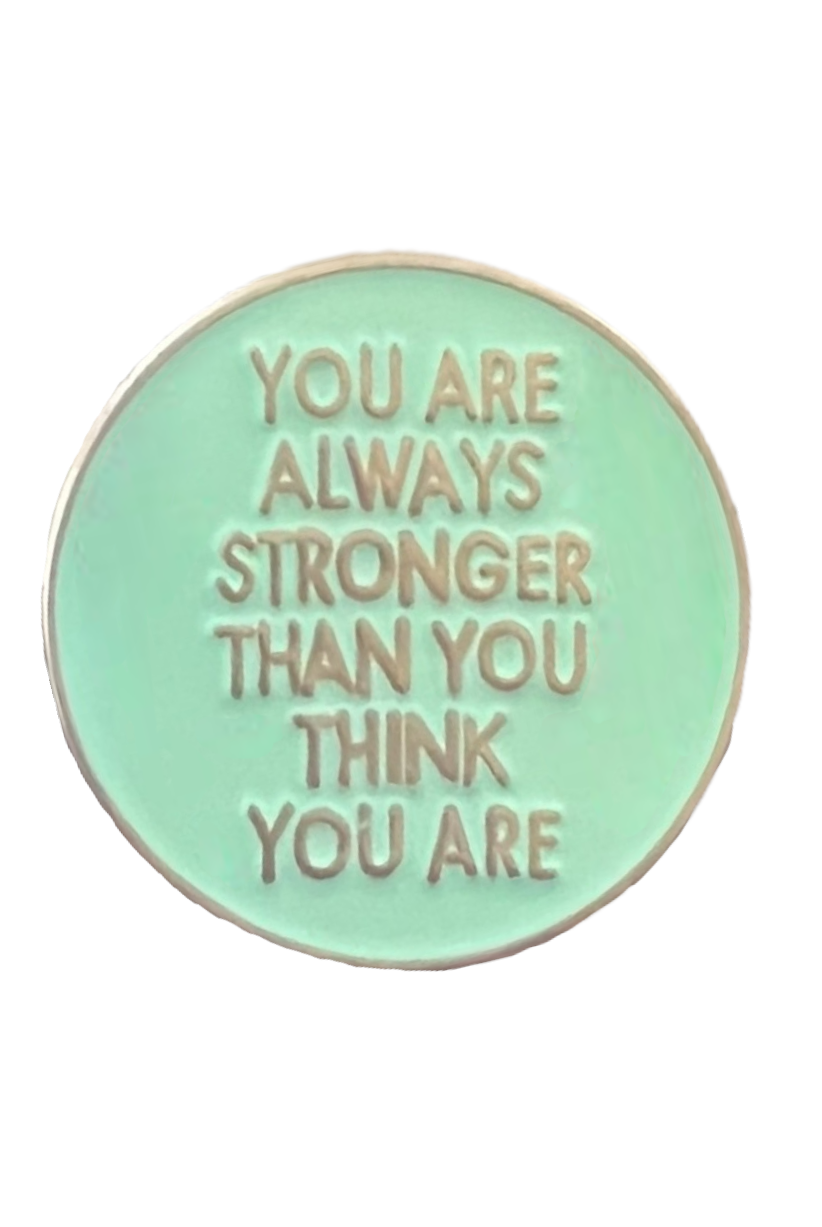 Pin — 'You Are Stronger Than You Think'  SPIRIT SPARKPLUGS You Are Stronger Than You Think Aqua 