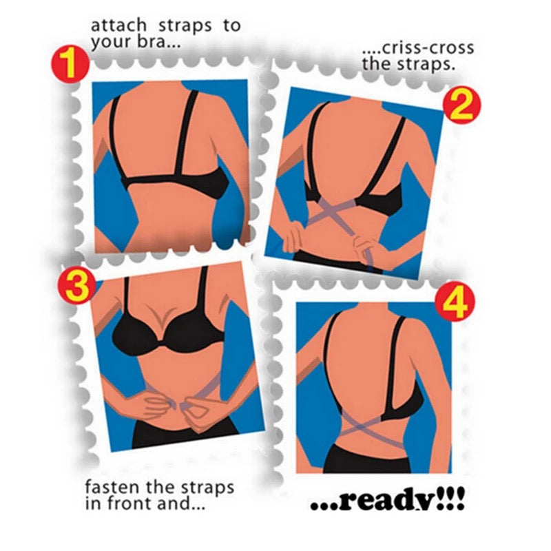 Low Back Bra Extender Clips