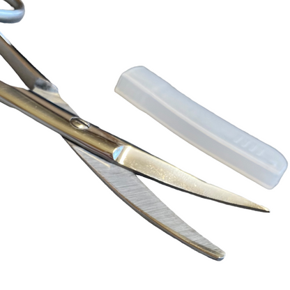 Curved Scissors — For Ostomy Users / Ostomates  SPIRIT SPARKPLUGS   