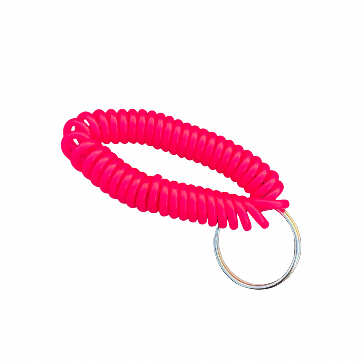 Stretchy Key Bracelet  SPIRIT SPARKPLUGS Fluro Pink  