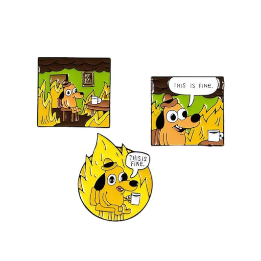 Pin — On Fire ‘This is Fine’’ is