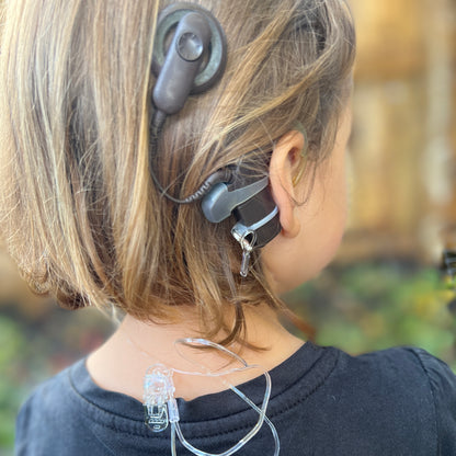 Hearing Aid Safety Clips — Transparent Hearing Aids SPIRIT SPARKPLUGS   