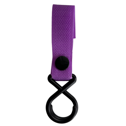 Baby Stroller Hooks  SPIRIT SPARKPLUGS Purple  