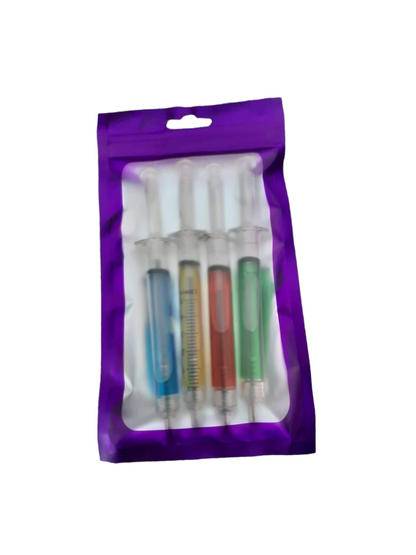 Syringe Pen  SPIRIT SPARKPLUGS Assorted, 4x Pens  