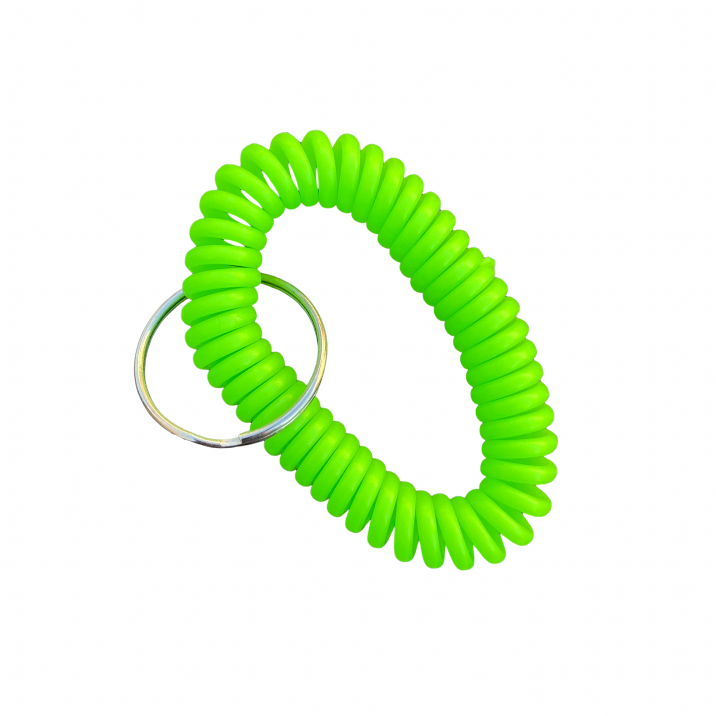 Stretchy Key Bracelet  SPIRIT SPARKPLUGS Fluro Green  