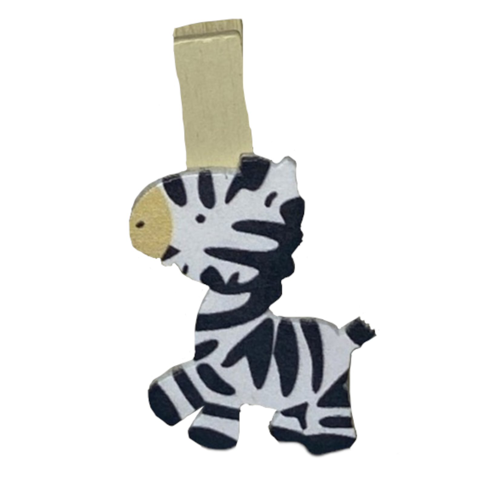 Photo Pegs for decoration — Zebra Photo Mounting Supplies SPIRIT SPARKPLUGS Zebra 2  