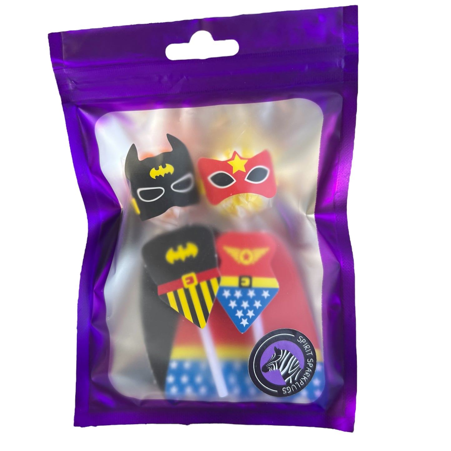 Super Hero + Princess Lollipop