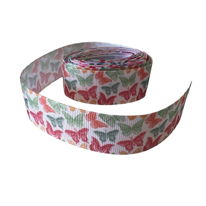 Cross Thread Ribbon — Butterflies