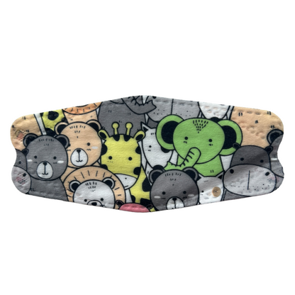 Three Panel Disposable Kids Masks Characters Masks SPIRIT SPARKPLUGS   