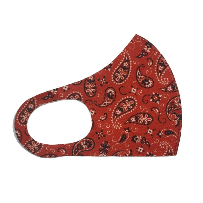 Adult Neoprene Reusable Mask — Paisley