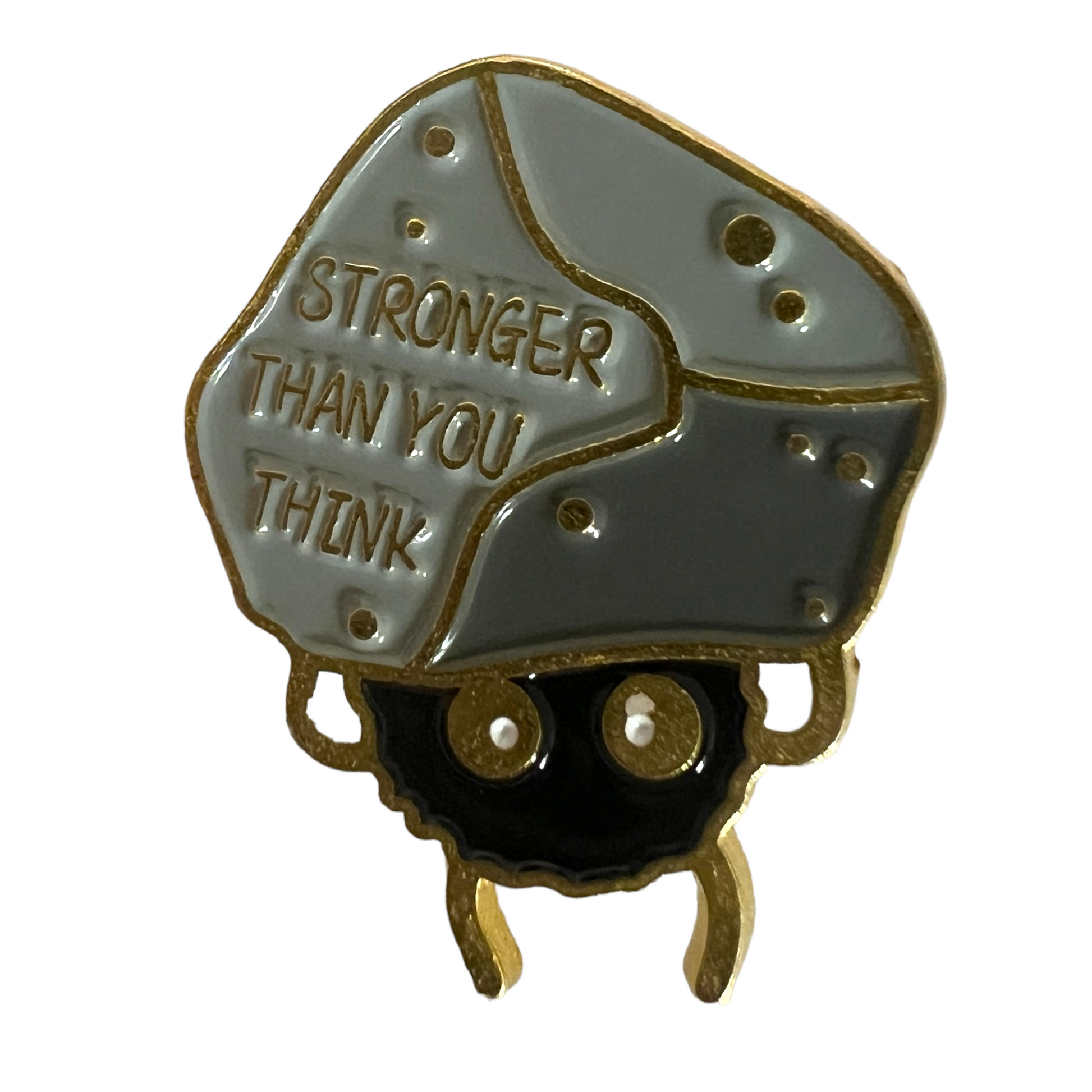 Pin — 'Stronger Than You Think'  SPIRIT SPARKPLUGS Rock  