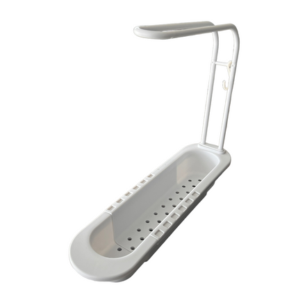 Telescopic Sink Drain Rack + Storage Kitchen Utensil Holders & Racks SPIRIT SPARKPLUGS   