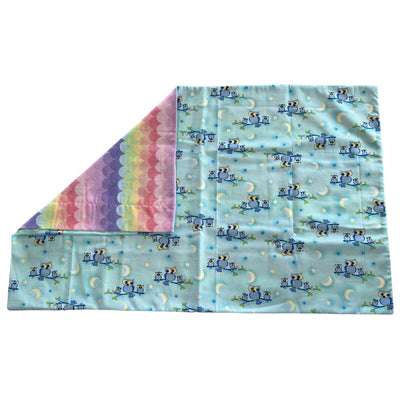 Designer Pillowcases (Dual Cotton + Flannelette)