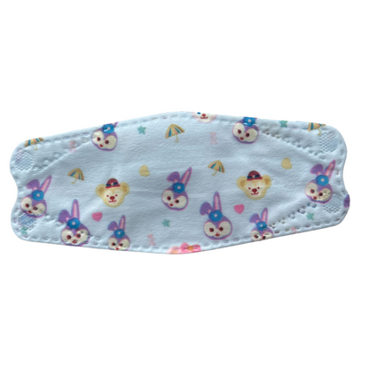 Three Panel Disposable Kids Masks Characters Masks SPIRIT SPARKPLUGS   