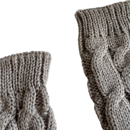 Hand Knitted Wrist Warmers Gloves & Mittens SPIRIT SPARKPLUGS   