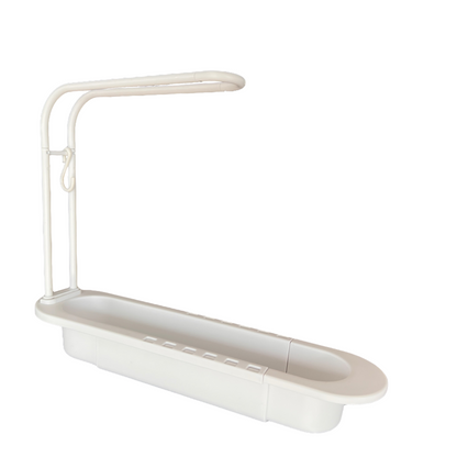 Telescopic Sink Drain Rack + Storage Kitchen Utensil Holders & Racks SPIRIT SPARKPLUGS   