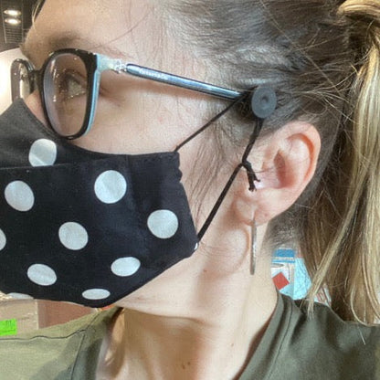 Glasses Button — Mask Accessory