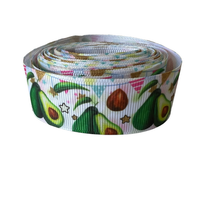 Cross Thread Ribbon — Avocado