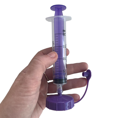 Medication Bottle Syringe Adapter Caps - ENFit Compatible
