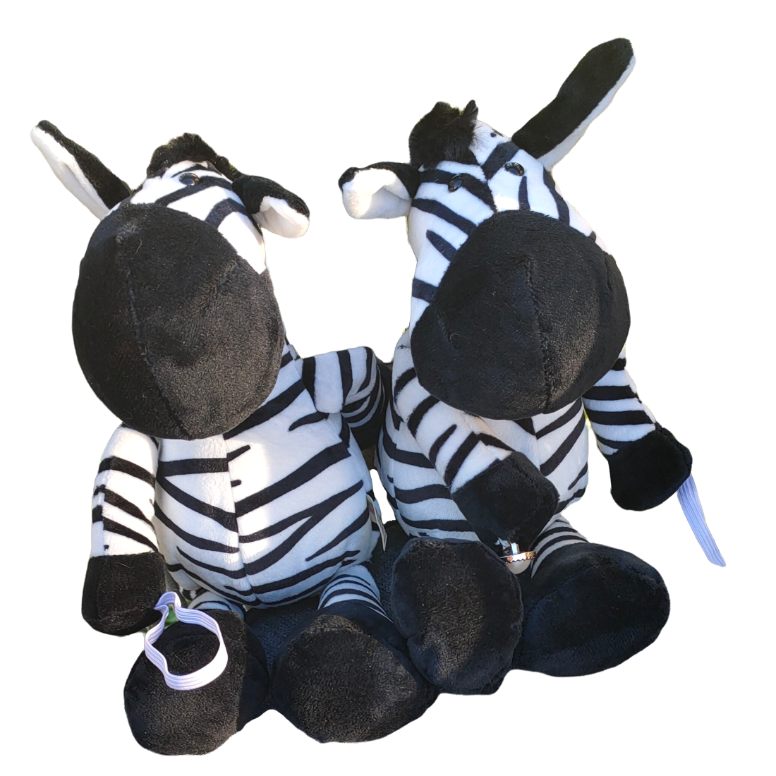 Curtain Holder — Plush (Zebra) Curtain Holdbacks & Tassels SPIRIT SPARKPLUGS Zebra  