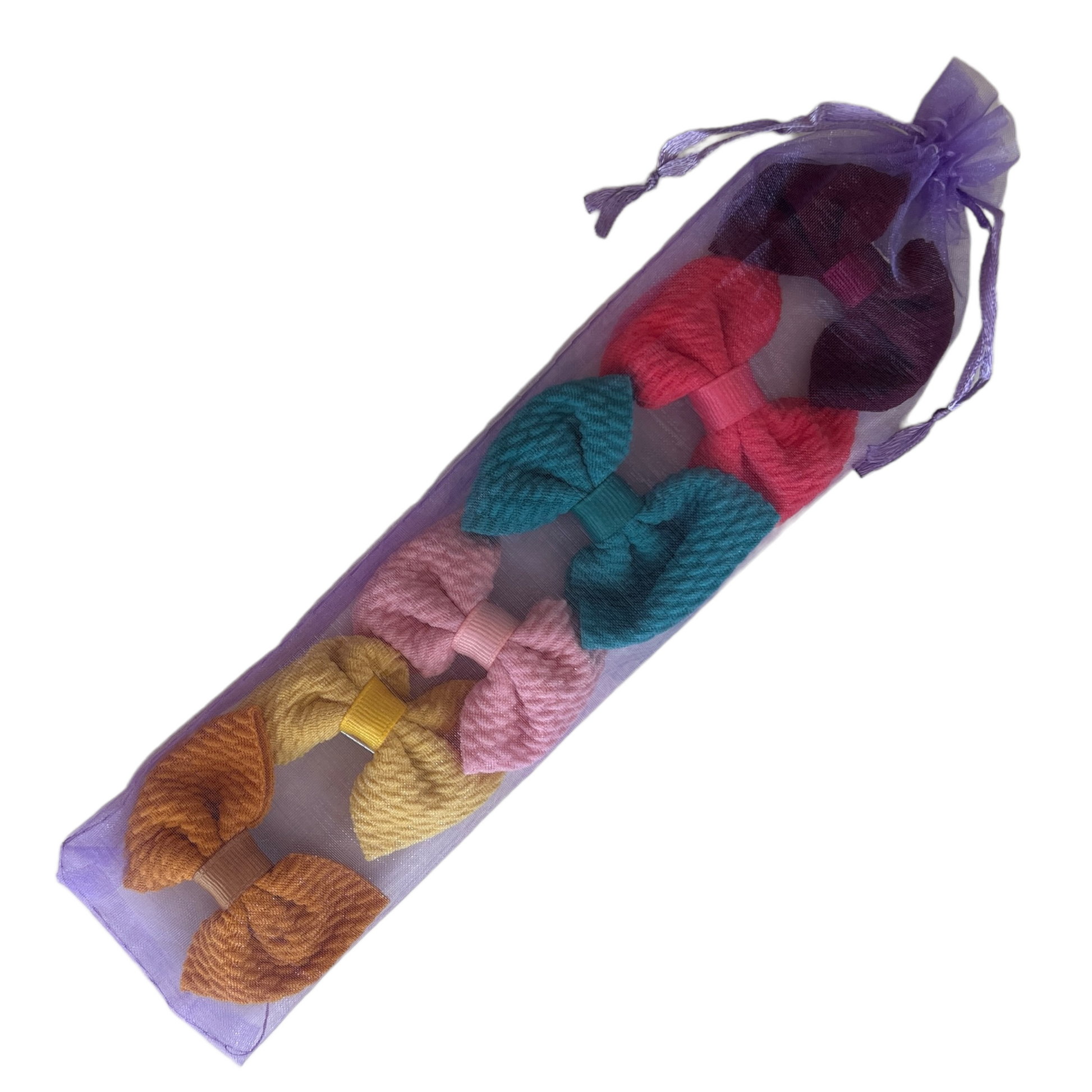 Hair Bow Clip (Assorted Colours) Hair Claws & Clips SPIRIT SPARKPLUGS Assorted  