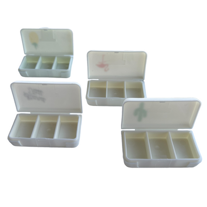 Mini Pill Boxes Travel  SPIRIT SPARKPLUGS   