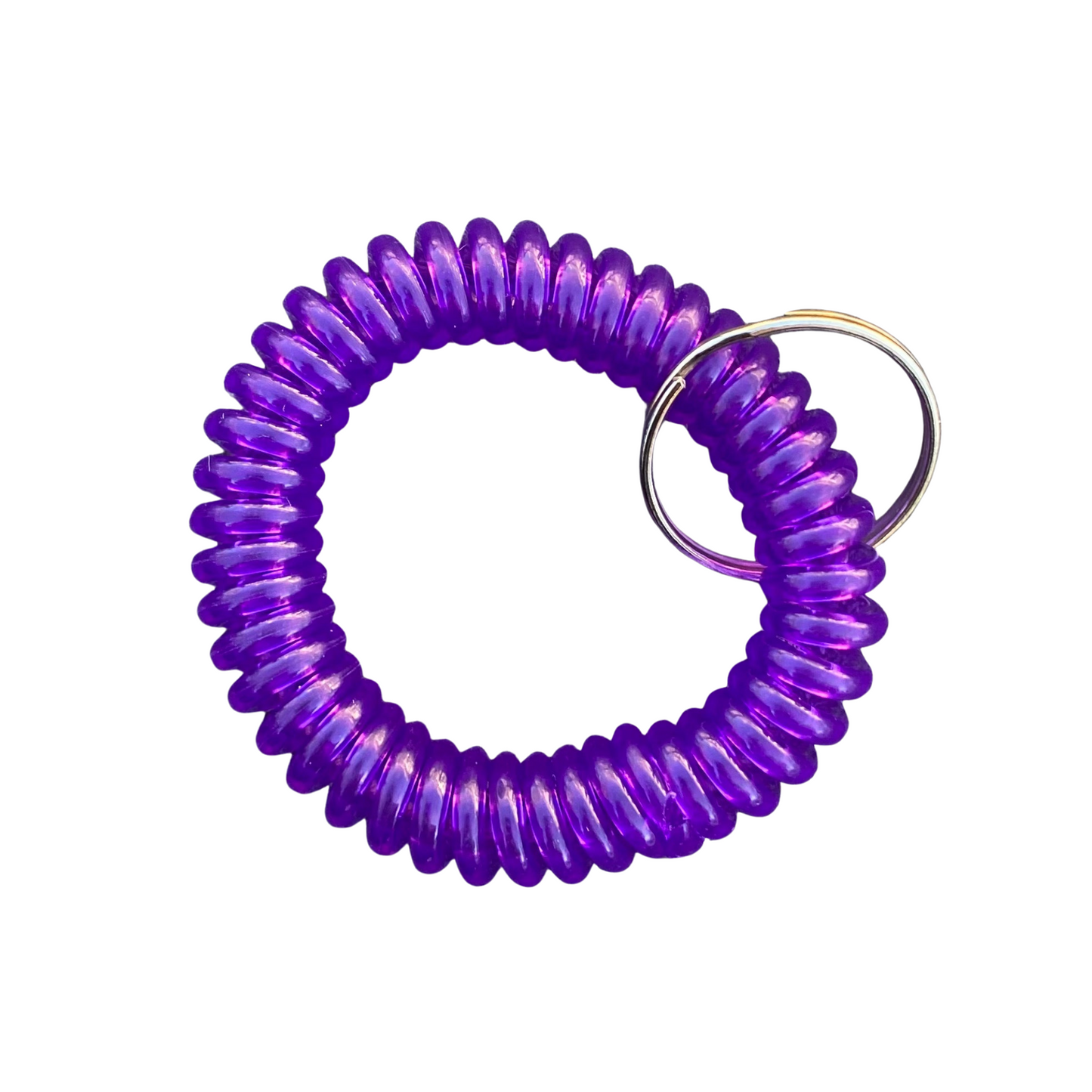 Stretchy Key Bracelet  SPIRIT SPARKPLUGS Purple  