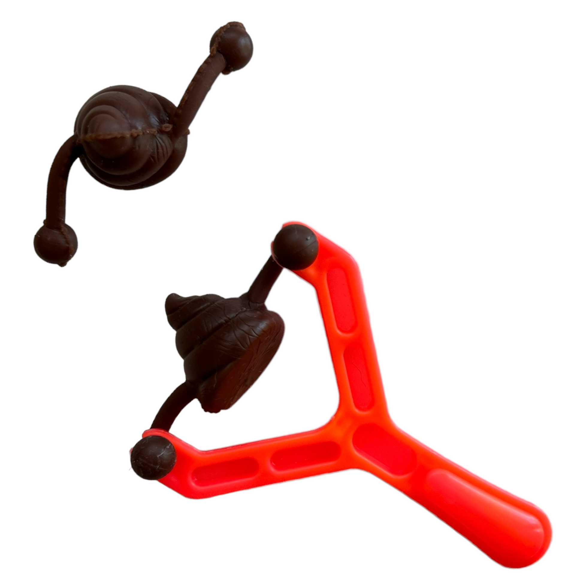 Catapulting Poop Emoji Toys SPIRIT SPARKPLUGS   