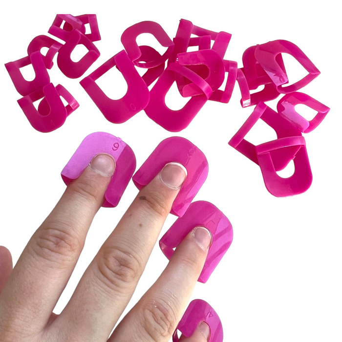 Support Guards for Nail Polish