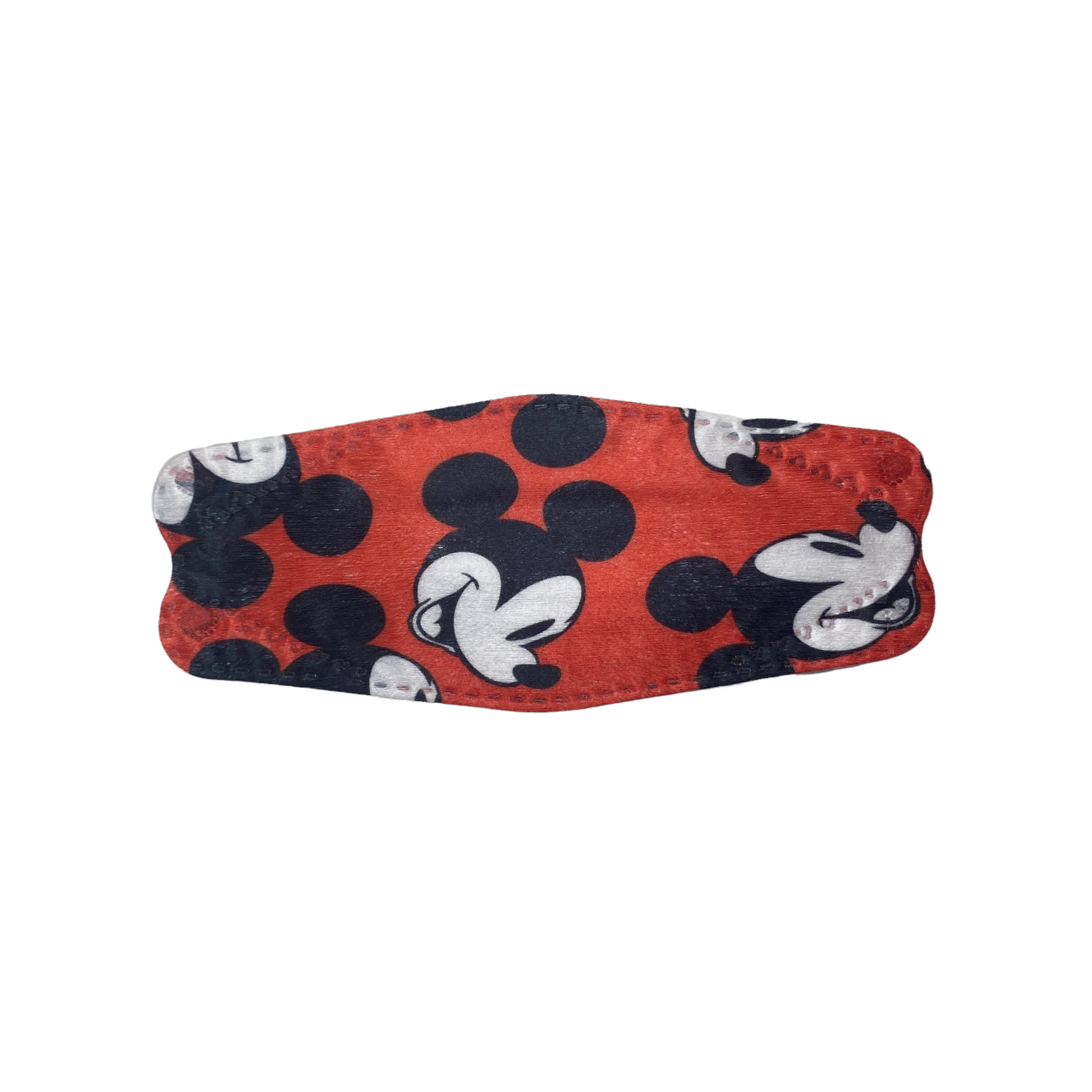 Three Panel Disposable Kids Masks Characters Masks SPIRIT SPARKPLUGS Red Mickey Mouse  