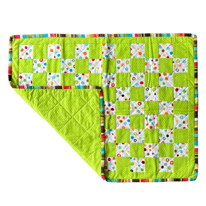 Quilt — Green Patchwork Quilt